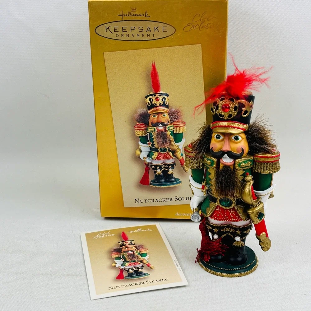 Hallmark Nutcracker Soldier Club Exclusive‎ Christmas Keepsake Ornament 2003